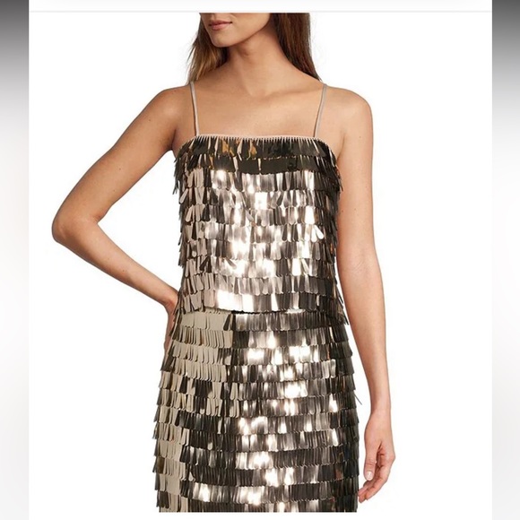 ANTONIO MELANI Tops - NWT Antonio Melani
Nessa Coordinating Pailette Sequin Blouse
